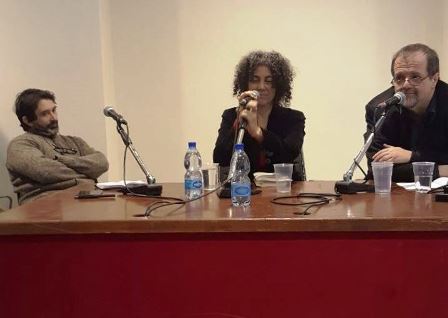 con Vincenzo Ostuni e Andrea Cortellessa