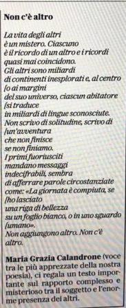 a cura di Maurizio Cucchi